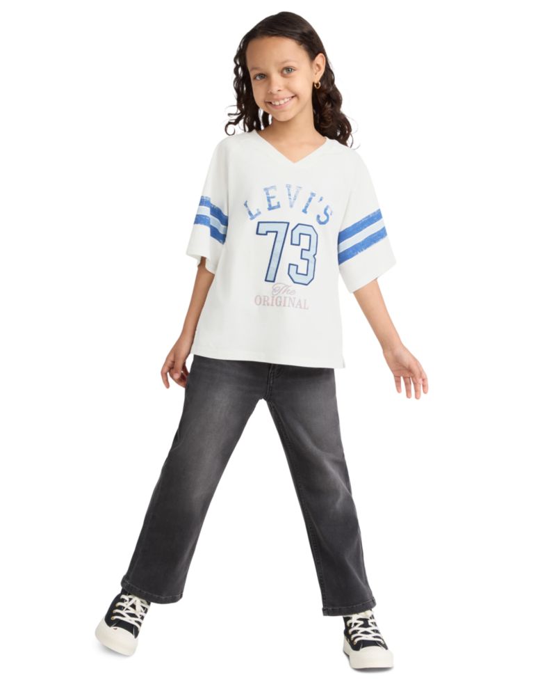 Girls' 7-16 Vintage Sports Oversized T-Shirt