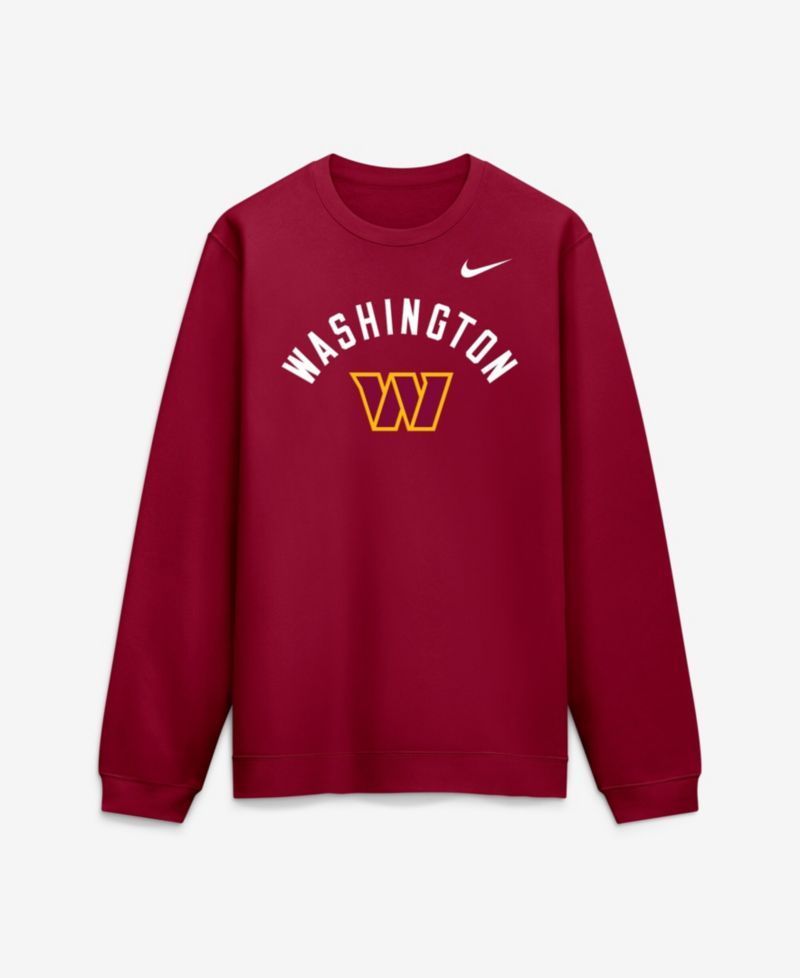 Men's Burgundy Washington Commanders Defensive Leader Club Fleece Sweatshirt