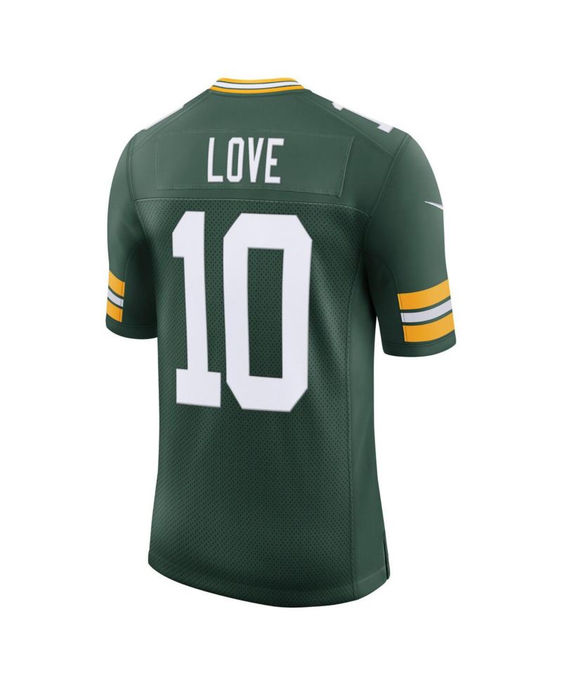 Men's Jordan Love Green Green Bay Packers Team Vapor Untouchable Limited Jersey