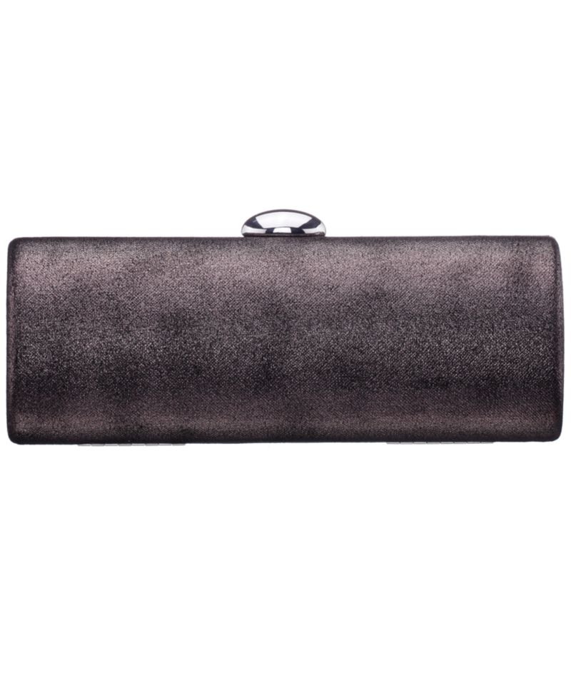 Xandra Barrel Minaudiere Small Clutch Handbag
