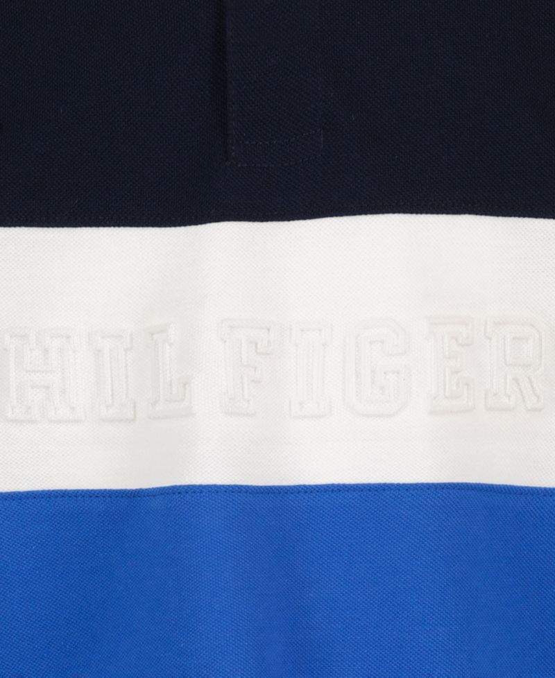 Boys' 2T-7 Genius Pieced Color-Block Polo Shirt