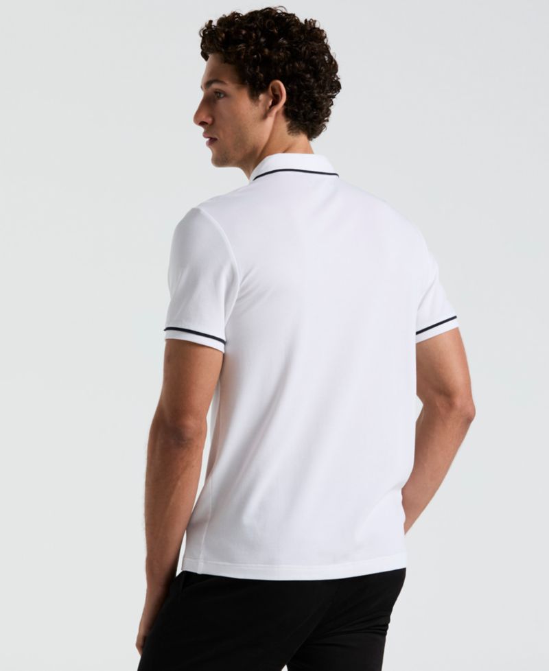 Men's Earl Pique Short-Sleeve Polo Shirt