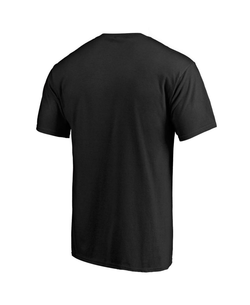 Men's Black Chicago Bulls Alternate Logo T-shirt