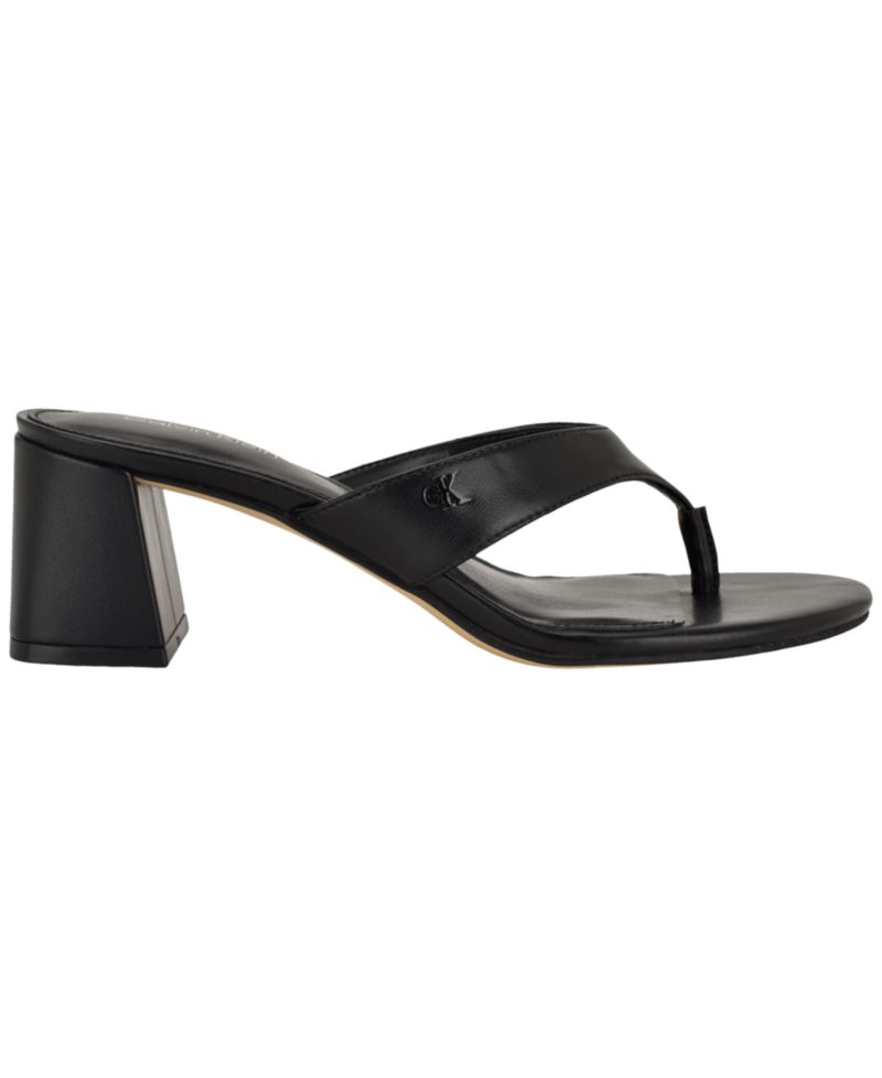 Women's Locinda Thong Block Heel Dress Sandals
