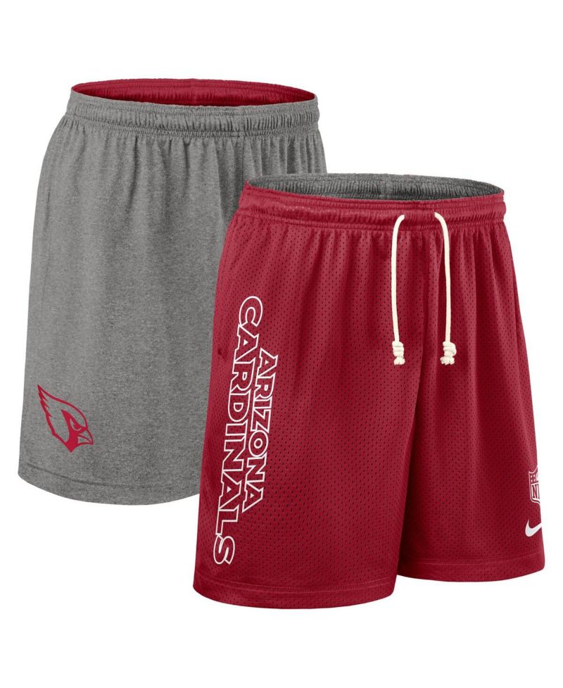 Men's Cardinal Arizona Cardinals Sideline Reversible Performance Shorts