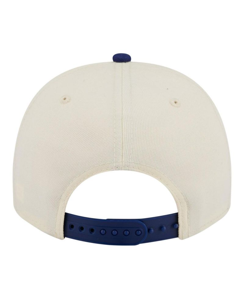 Men's Cream Texas Rangers Throwback Tri-Hit A-Frame 9FIFTY Adjustable Hat