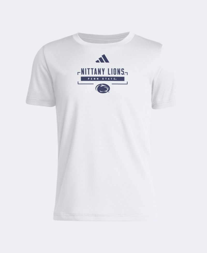 Big Boys and Girls White Penn State Nittany Lions Pregame Performance T-Shirt