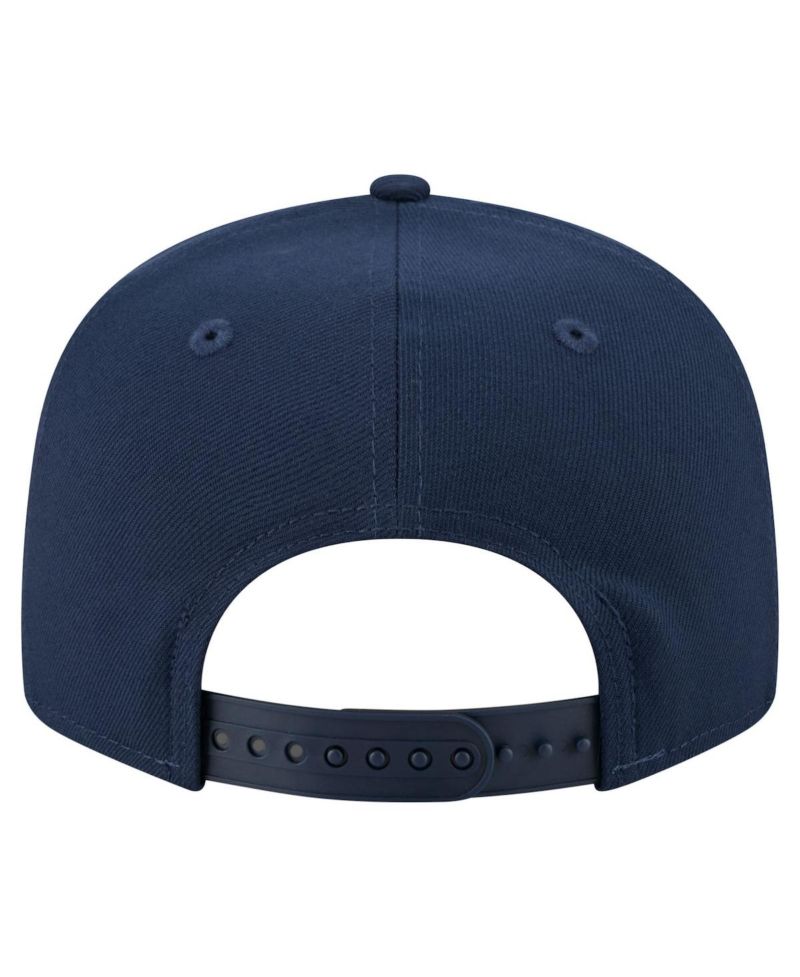 Men's Navy New England Patriots Core Team Script 9FIFTY Snapback Hat