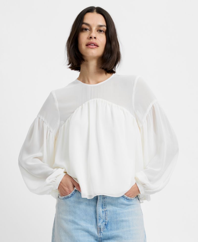 Women's Marina Round Neck Blouse