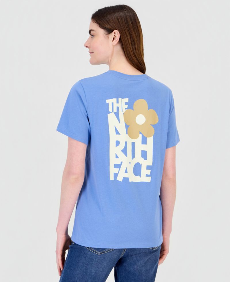 Women's Flower Logo Graphic T-Shirt