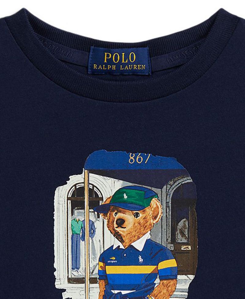 Girls' 2T-6X US Open Polo Bear Short-Sleeve T-Shirt