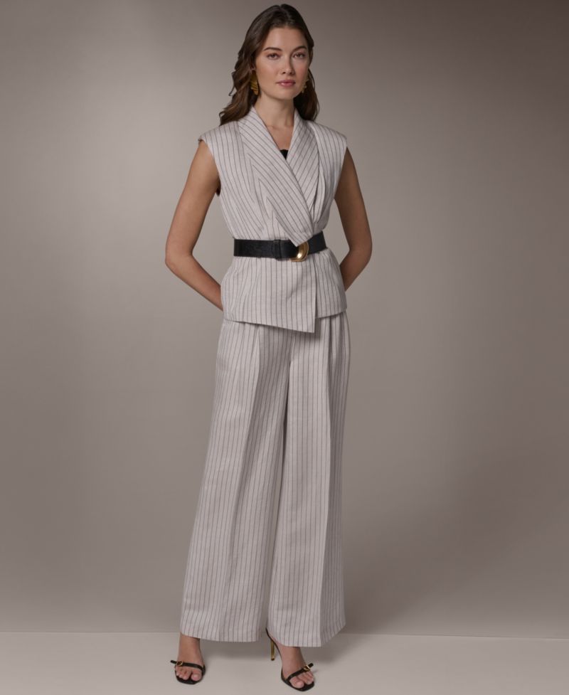 Women's High-Waist Wide-Leg Pants