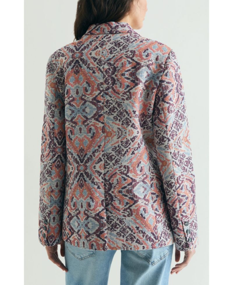 Women's Jacquard Print Blazer