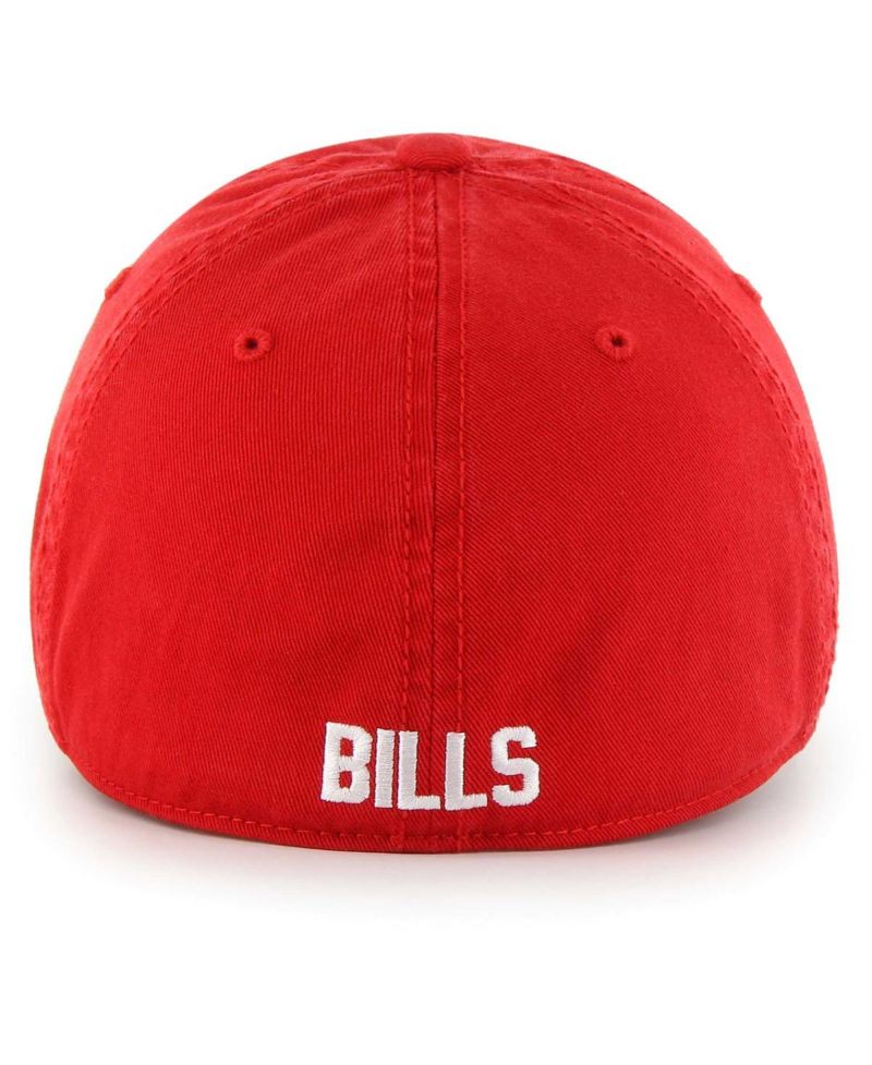 Men's Red Distressed Buffalo Bills Gridiron Classics Franchise Legacy Fitted Hat