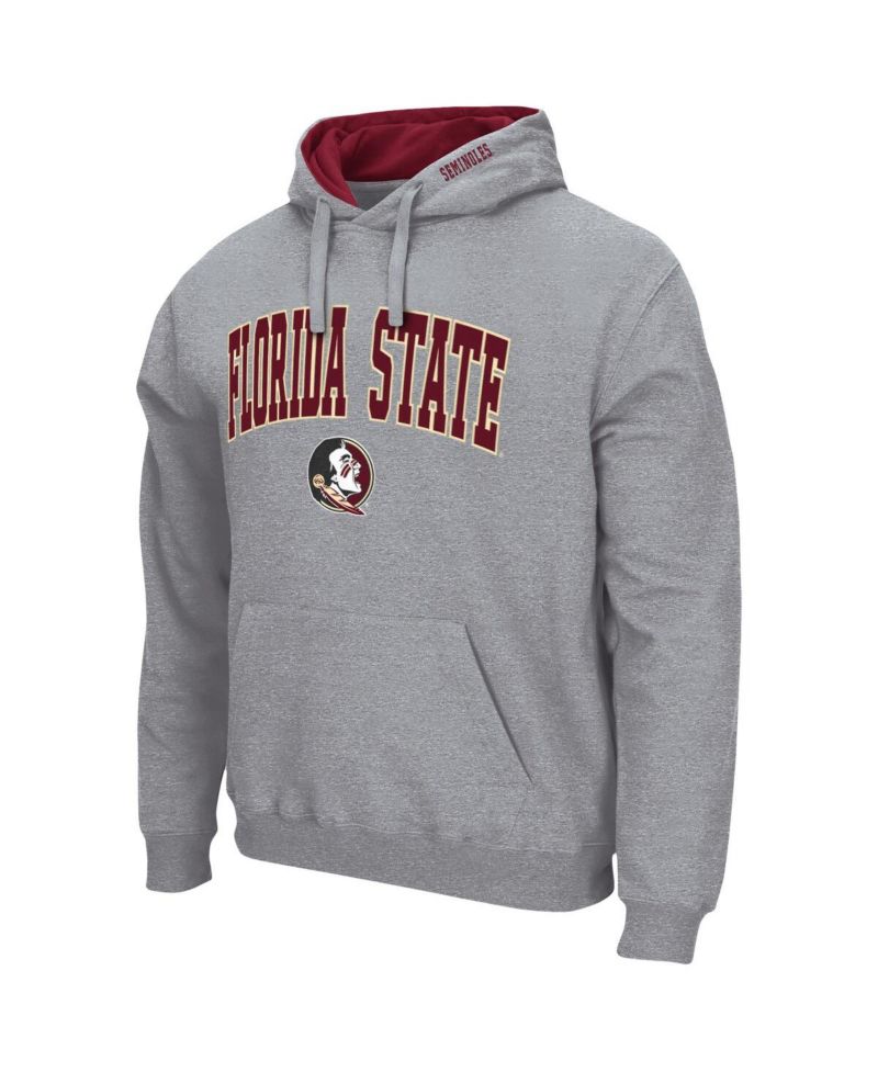 Men's Florida State Seminoles Arch & Logo 3.0 Pullover Hoodie
