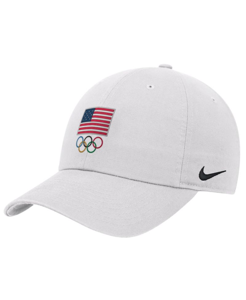 Big Boys and Girls White LA28 Summer Olympics Club Adjustable Hat