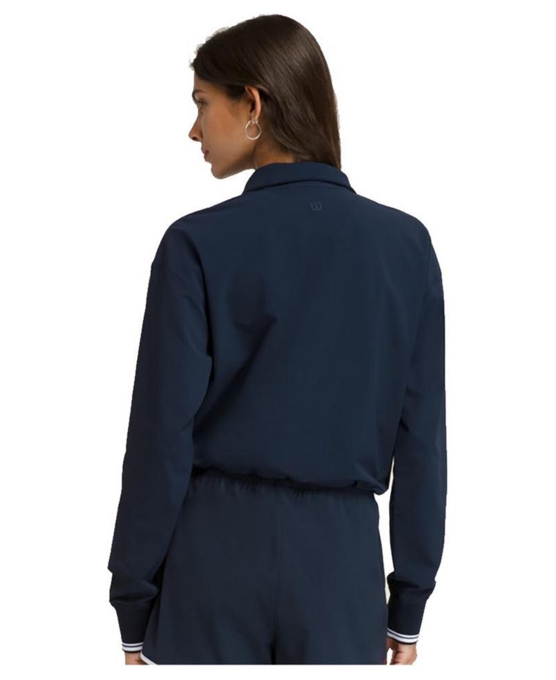 Women's Davenport Woven Tennis Pullover