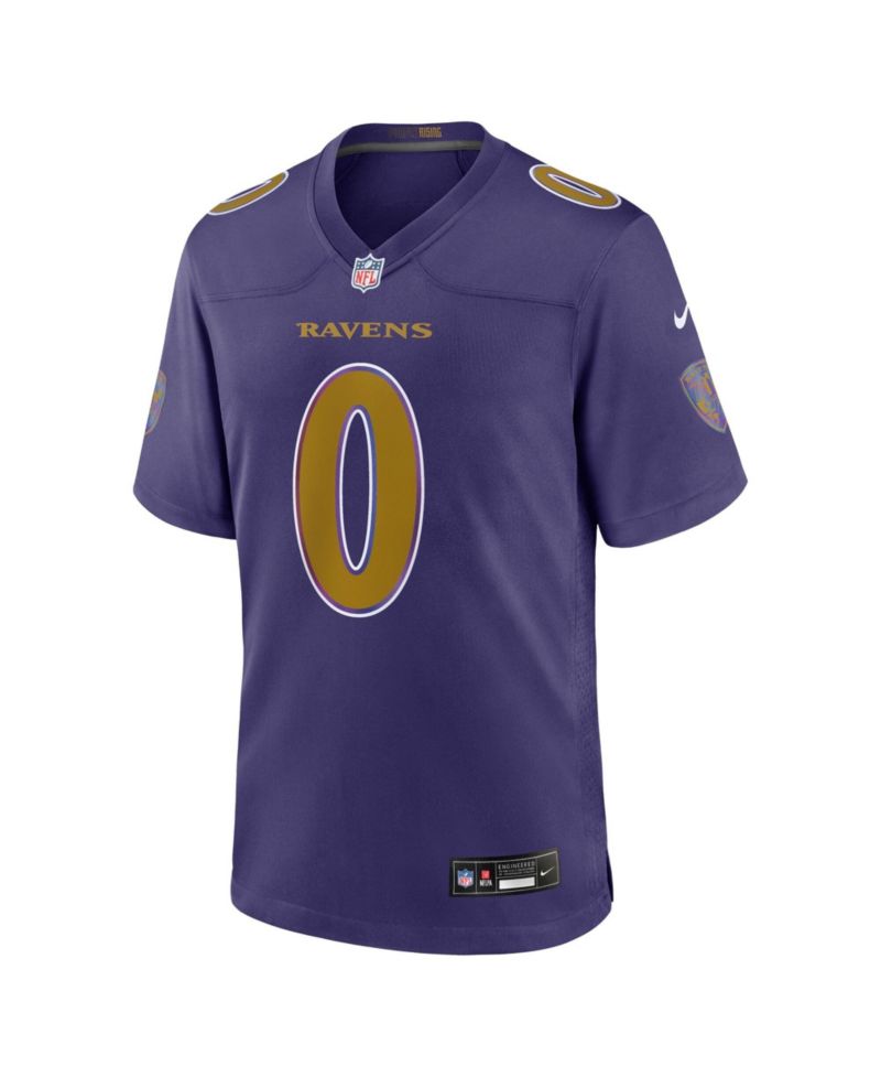Men's Roquan Smith Purple Baltimore Ravens Alternate Game Jersey