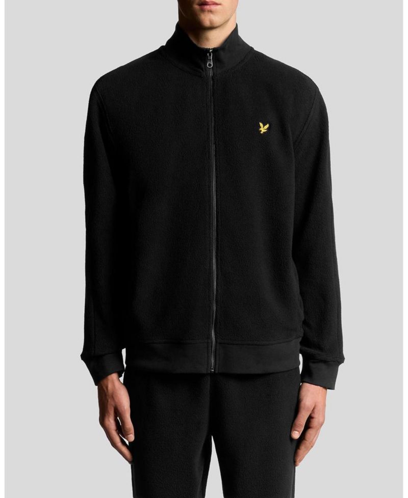 Men's Long Sleeve Polar Fleece Track Jacket