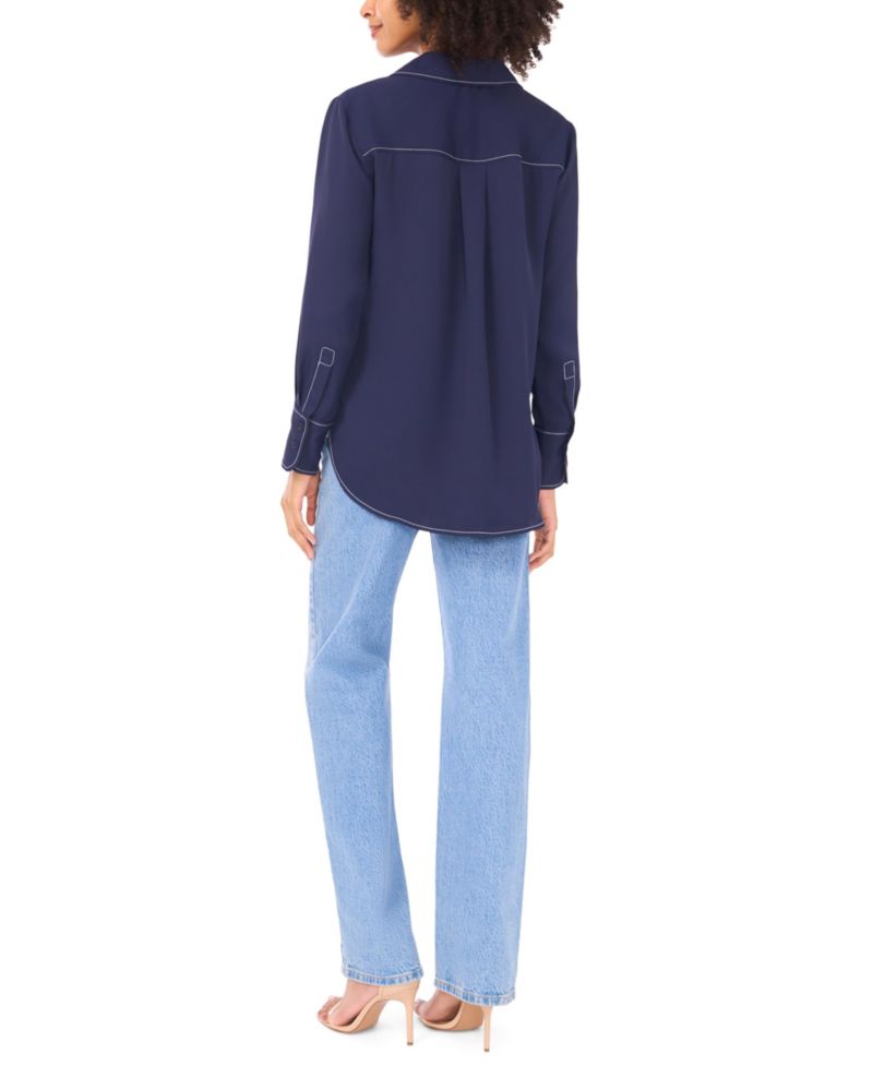 Women's Collared Neck Blouse