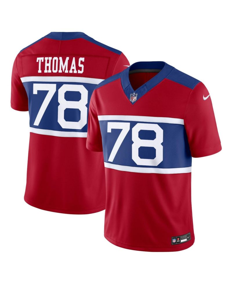 Men's Andrew Thomas Century Red New York Giants Alternate Vapor F.U.S.E. Limited Jersey