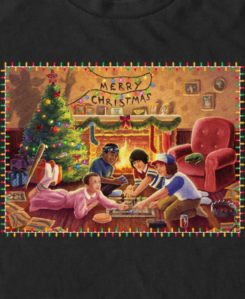 Men's Cozy Christmas Game Short Sleeve T-Shirt