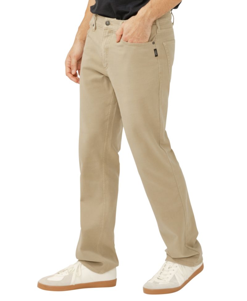 Men's Grayson Classic-Fit Straight-Leg Knit Flex Jeans