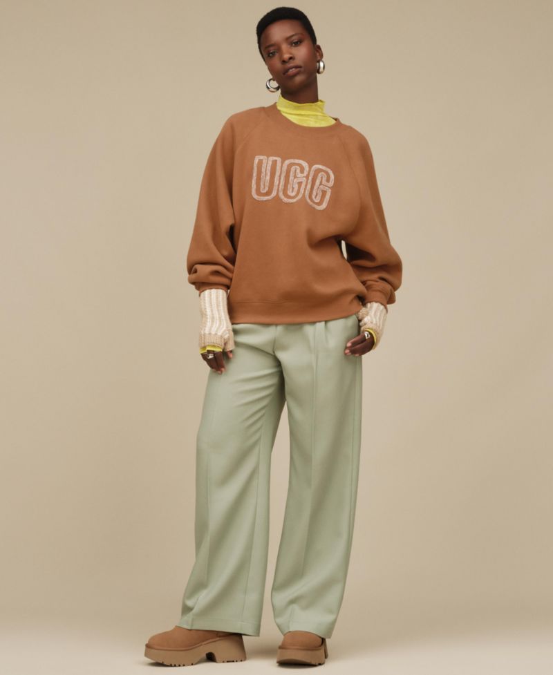 UGG Women's Logo Crewneck Sweatshirt