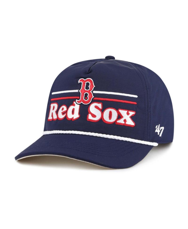 Women's Navy Boston Red Sox Campscape Hitch Adjustable Hat
