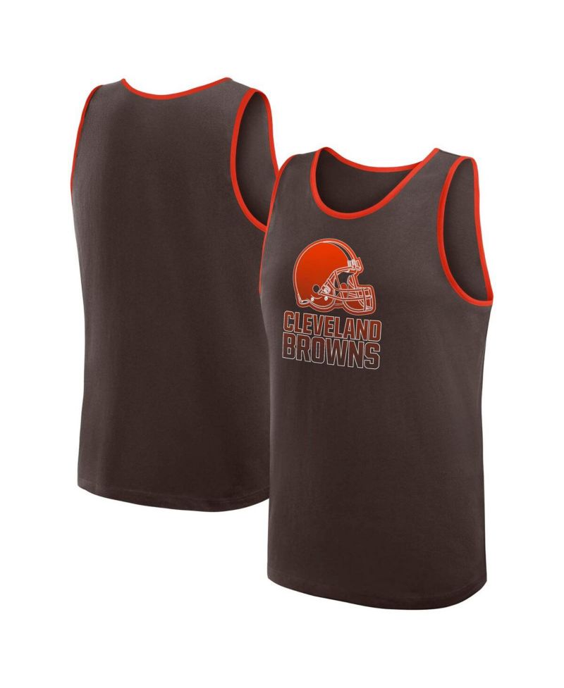 Men's Brown Cleveland Browns Unmatched Success Tank Top