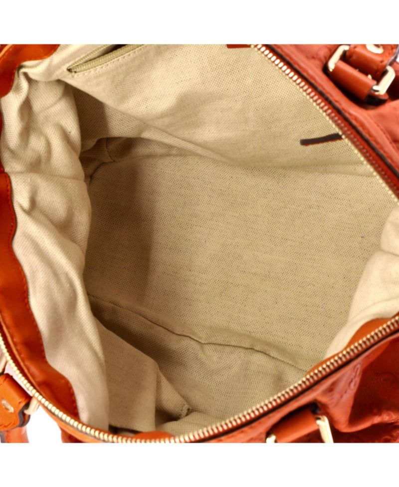 Medium Sukey Top Handle Satchel Guccissima Leather