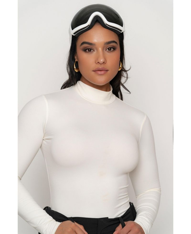 Women's Turtleneck Long Sleeve Top