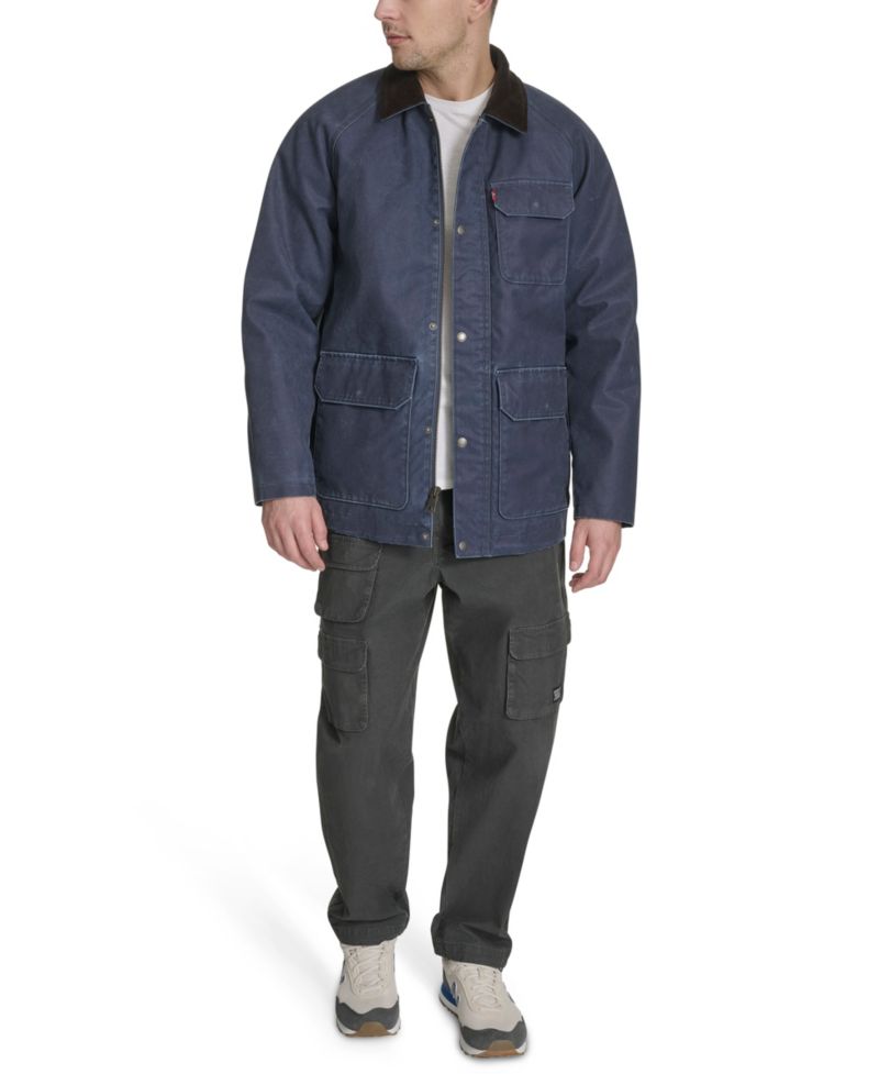 Men's Corduroy Collar Barn Jacket
