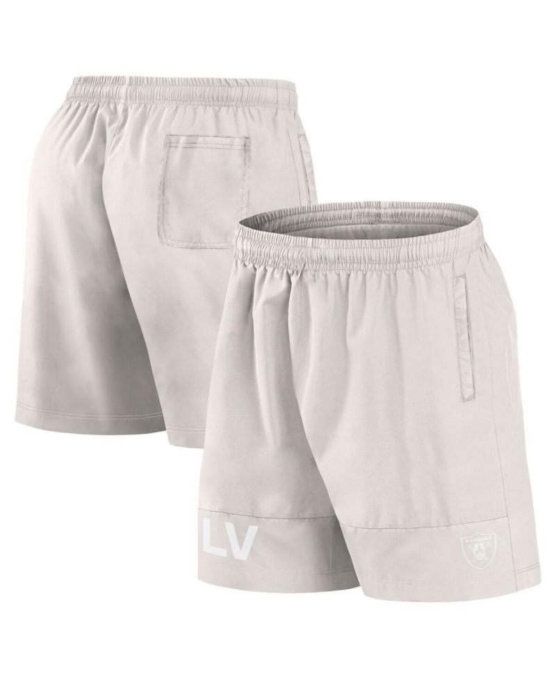 Men's Cream Las Vegas Raiders Elements Shorts