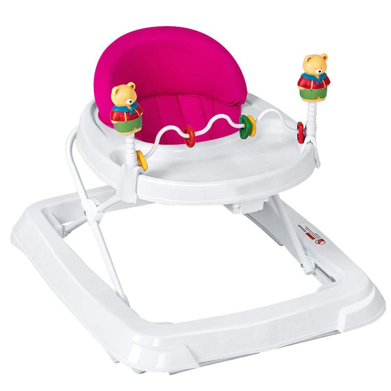 Adjustable Height Removable Folding Portable Baby Walker