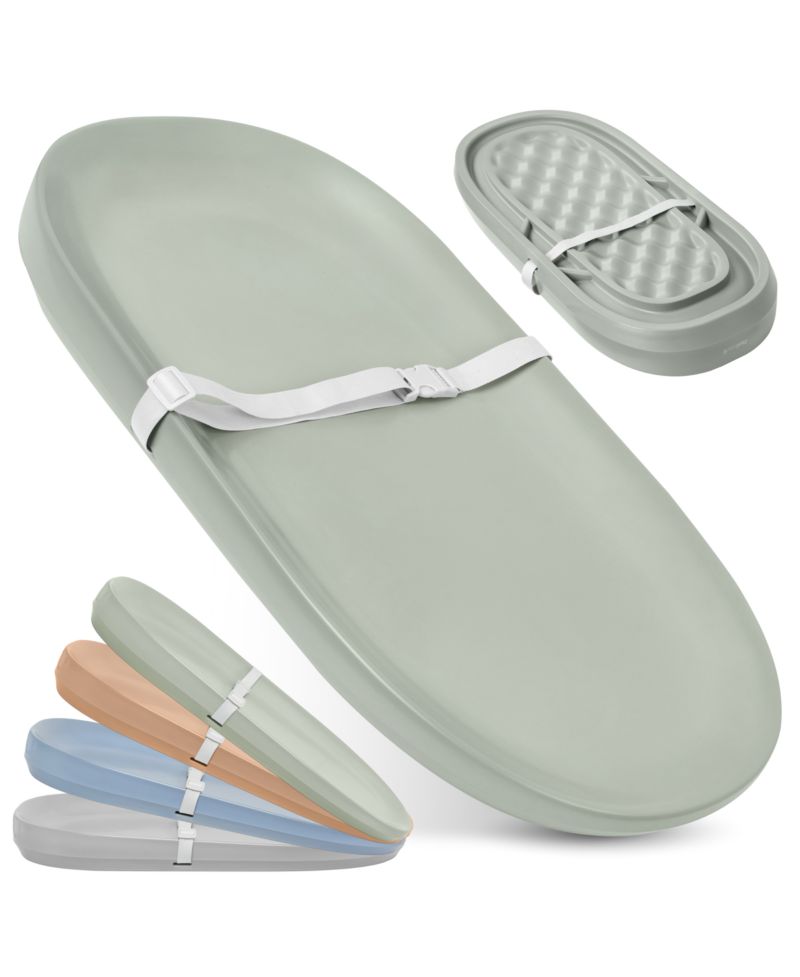 Waterproof Baby Changing Pad - Easy to Clean, Lightweight & Portable - Large Foam Cushion for Comfort