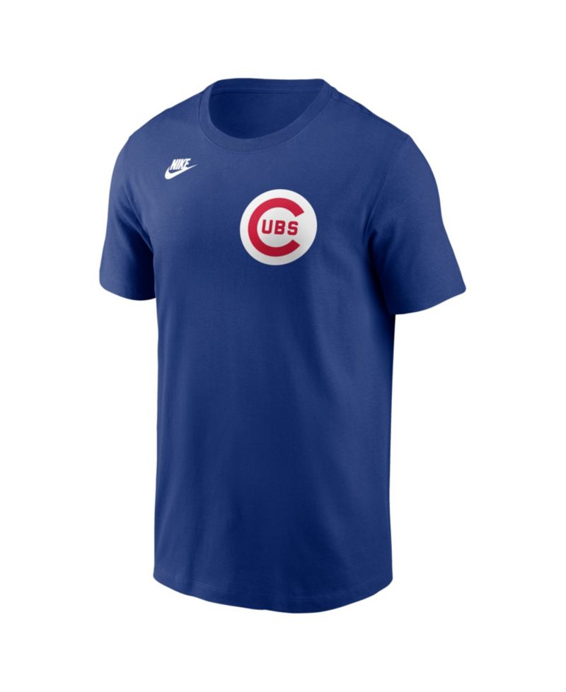 Men's Ernie Banks Rush Blue Chicago Cubs Cooperstown Collection Name & Number T-Shirt