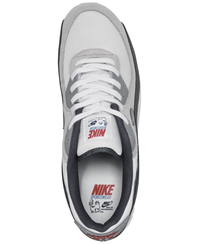 Men's Air Max 90 Retro Visible Air Low-Top Sneakers from Finish Line