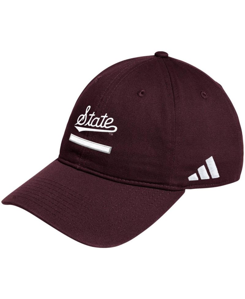 Men's Maroon Mississippi State Bulldogs Locker Room Adjustable Slouch Hat