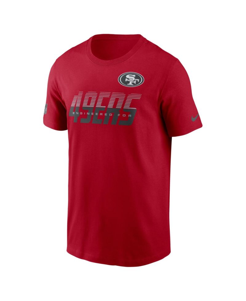 Men's Scarlet San Francisco 49ers Sideline Dri-FIT T-Shirt
