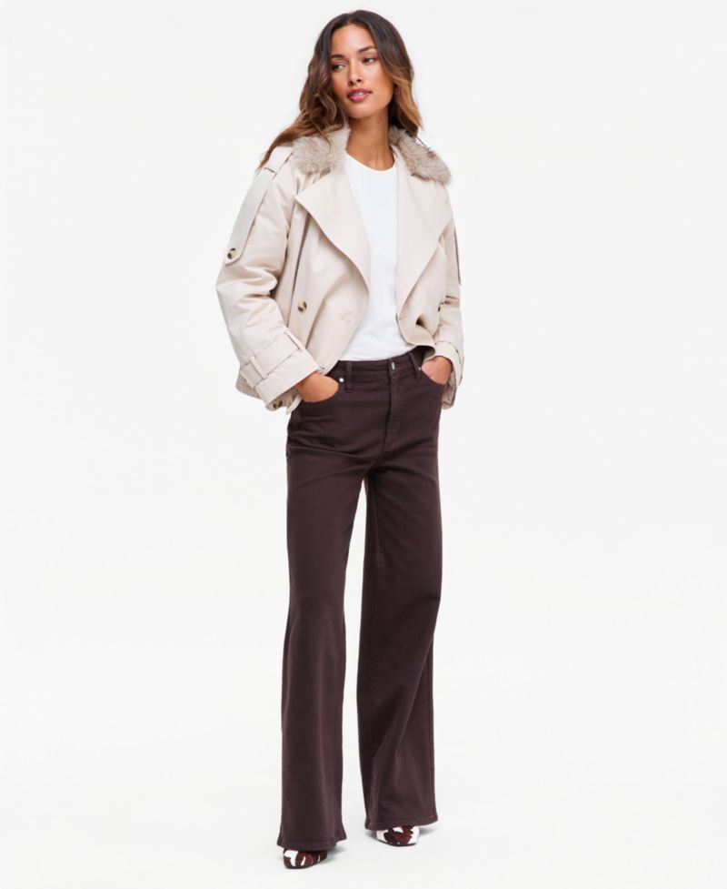 Women's High-Rise Wide-Leg Jeans