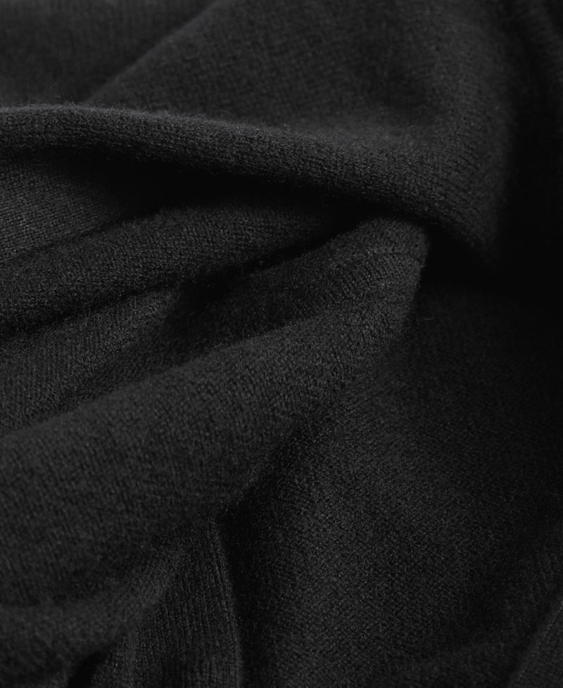 Petite's 100% Cashmere Open-Front Hoodie