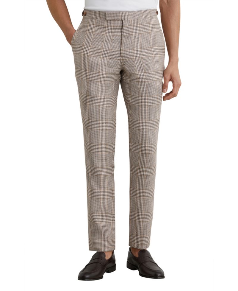 Men's Epsom Prince Of Wales Check Mixer Pant