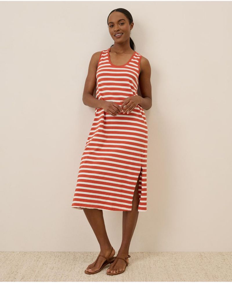 Women's Organic Cotton Softspun Tank Midi Dress