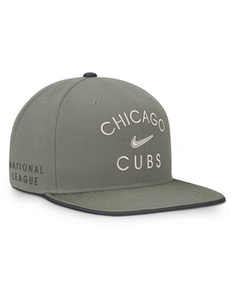 Men's Olive Chicago Cubs Pro Dri-FIT Snapback Hat