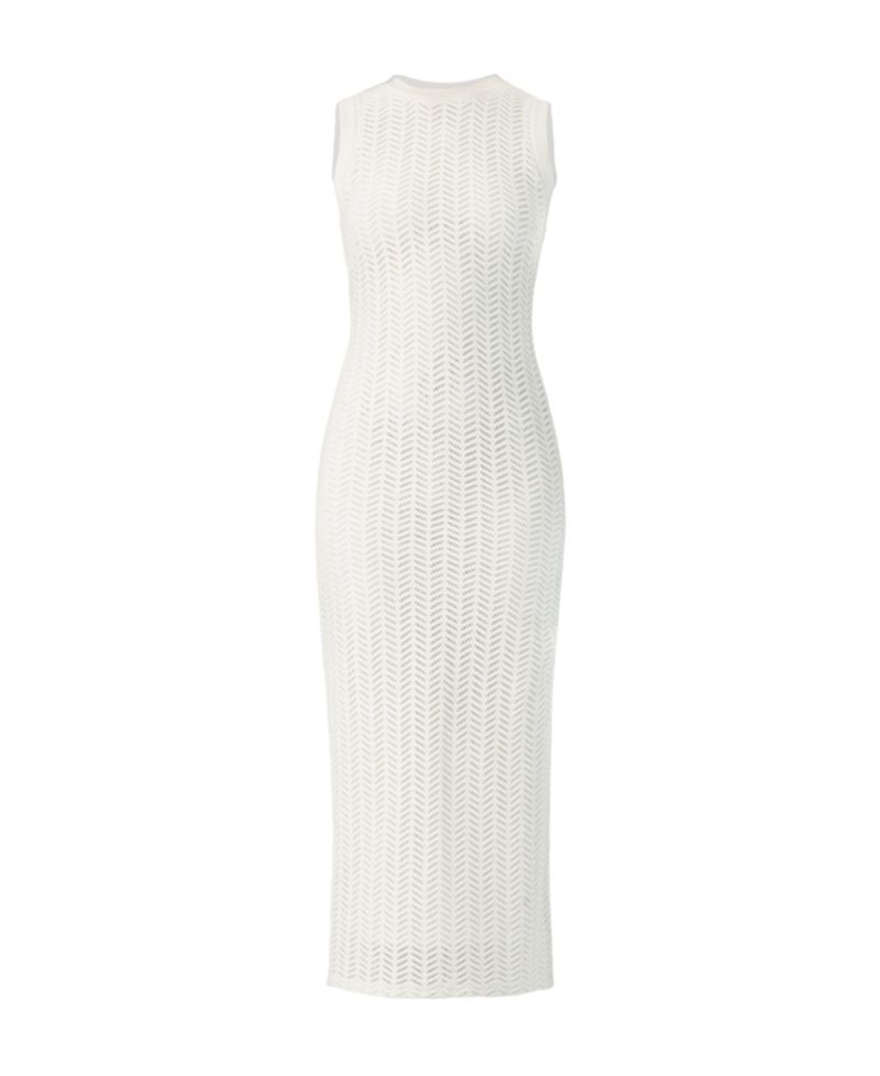 Women's Long Knitted Sleeveless Dress