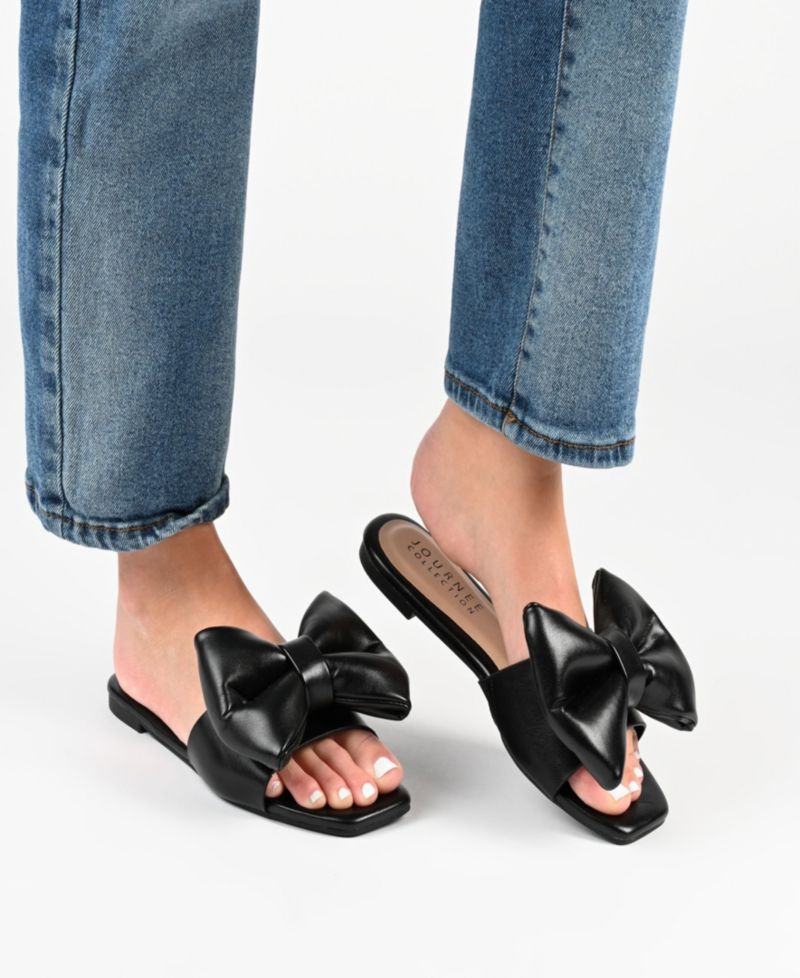 Women's Fayre Oversized Bow Flat Sandals