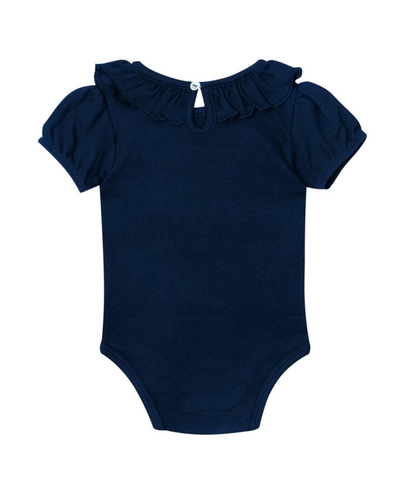 Baby Boys' and Girls' Notre Dame Fighting Irish Playtime Ruffle Short-Sleeve Bodysuit, 2-Piece Set