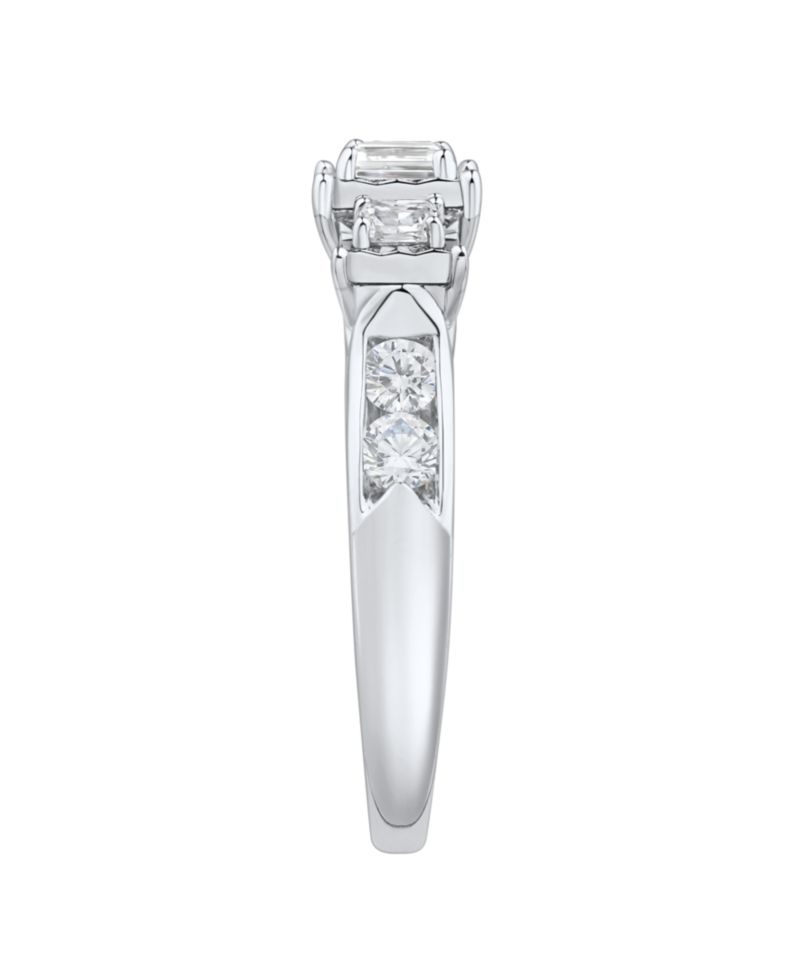 Diamond Engagement Ring (1 ct. t.w.) in 10k White Gold