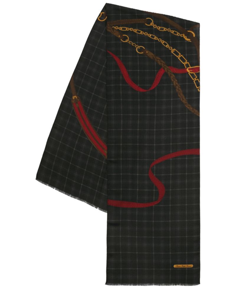 Equestrian Tattersall Oblong Scarf